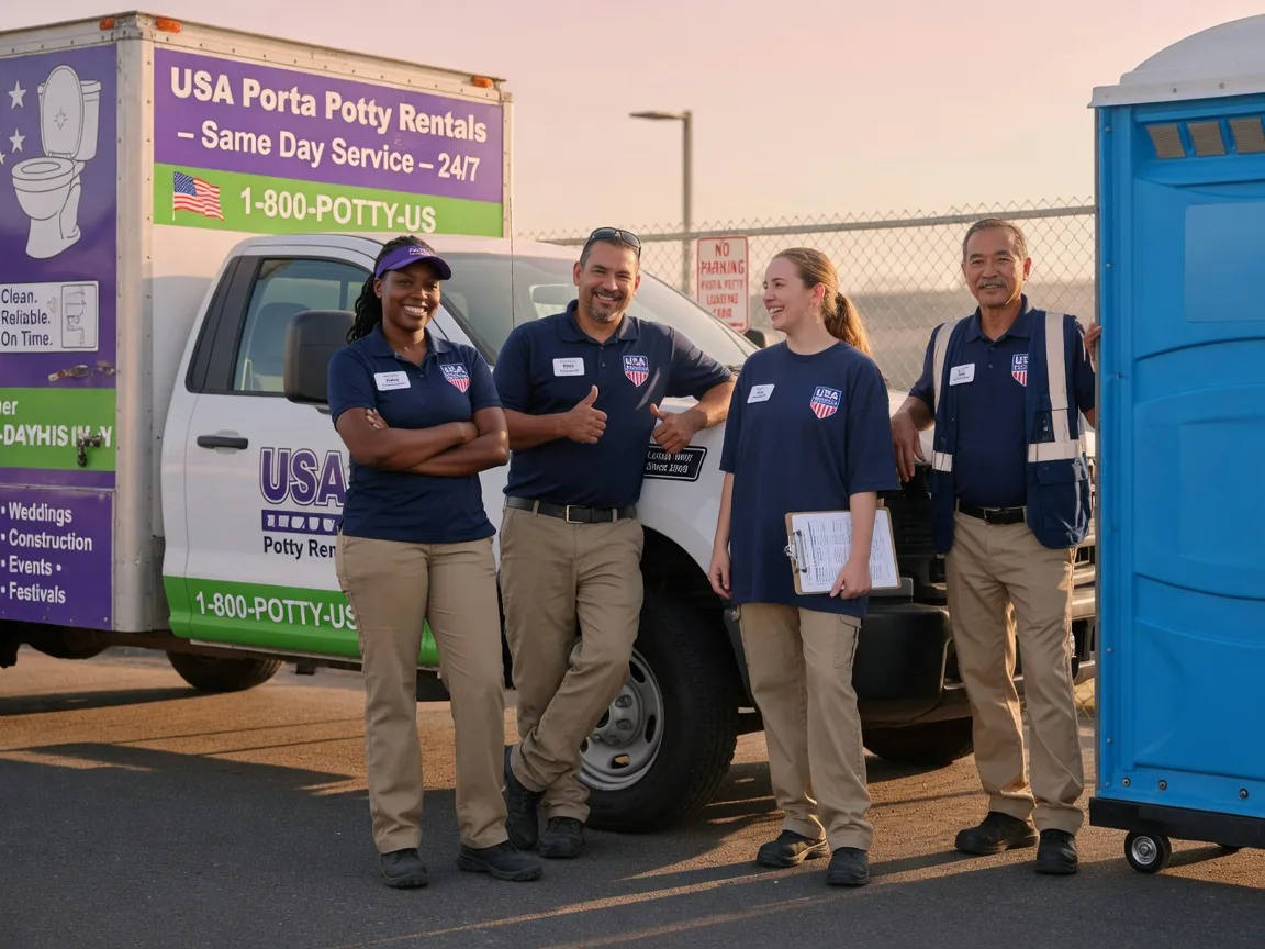 Porta Potty Rental company in Fredericktown, OH